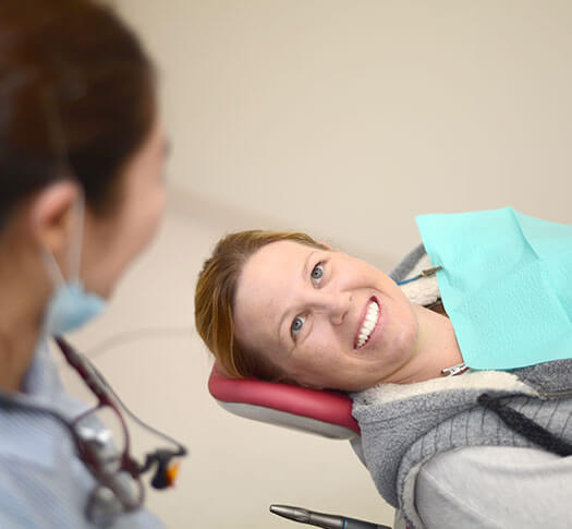 Happy Dental Patient in Woden